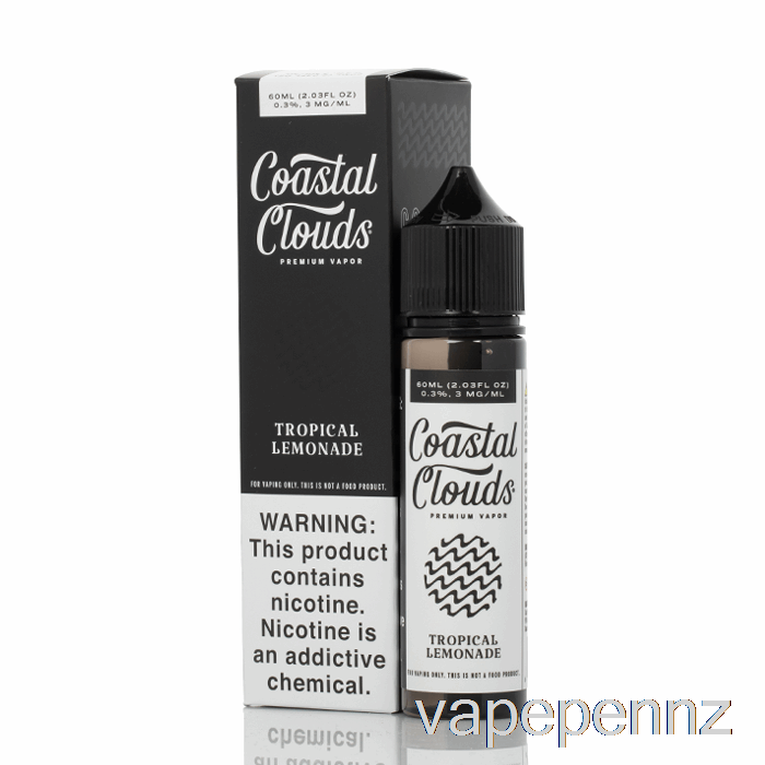 Tropical Lemonade - Coastal Clouds Co. - 60mL 0mg VAPE NZ